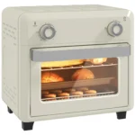 10L Multi-Function Air Fryer Oven | Oil-Free Cooking, Grill, Roast and Bake | 1000W | Cream White