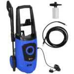 1800W High Pressure Washer | 150 Bar, 510 L/h Flow | Blue | with 6M Hose and Hose Reel