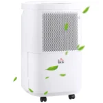 Smart 10L/Day Home Dehumidifier | Continuous Drainage, Digital Display and 24H Timer | Auto Defrost and Sleep Mode