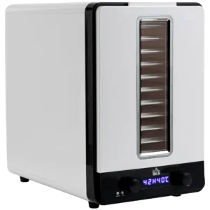Smart 11-Tray Food Dehydrator | 40-70C Temperature Control and Programmable Timer | Healthy Homemade Snacks